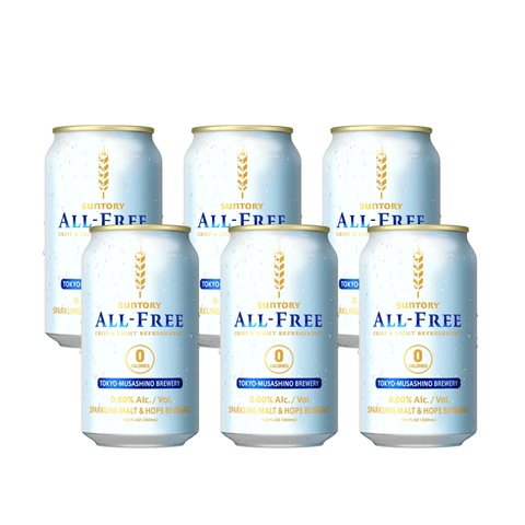 Suntory Sparkling Malt and Hops Beverage 6 Pack 350 ml