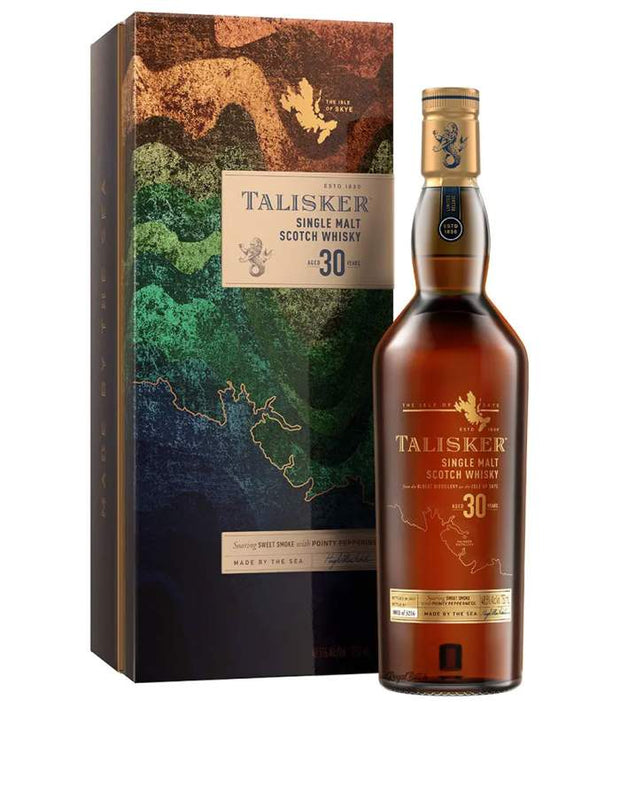 Talisker Single Malt Scotch Made By The Sea 30 year 700 ml