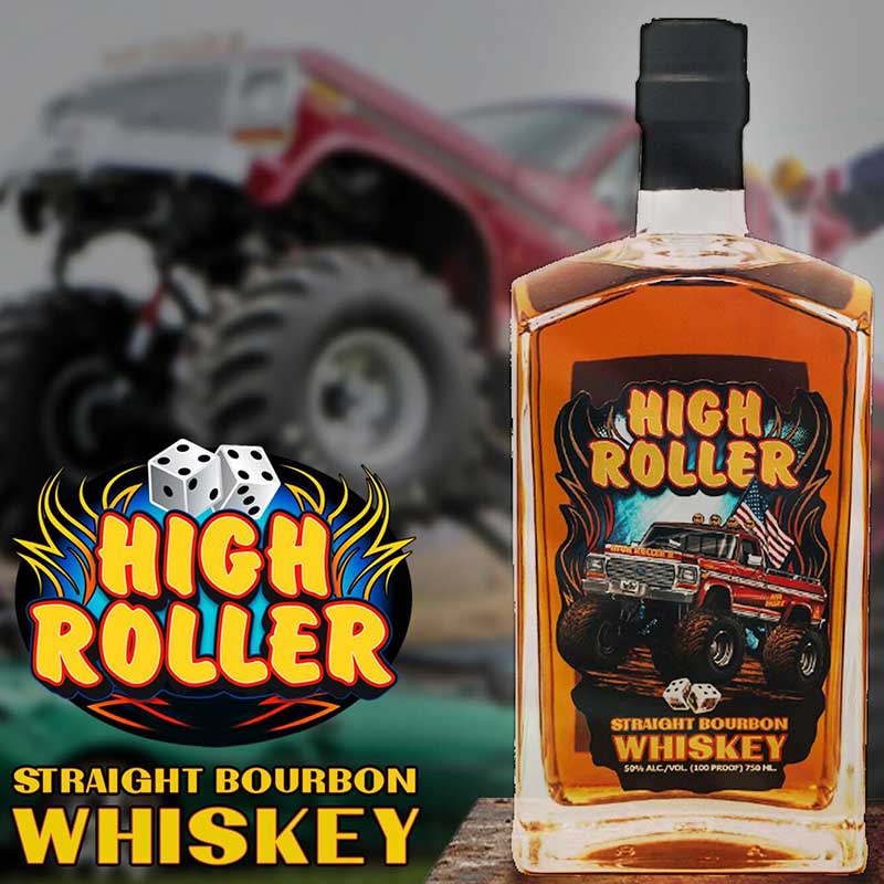Tennessee Legend High Roller Straight Bourbon Whiskey 750ml