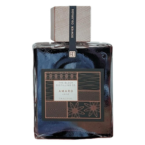 The Block Distilling Co Amaro Liqueur 750ml bottle