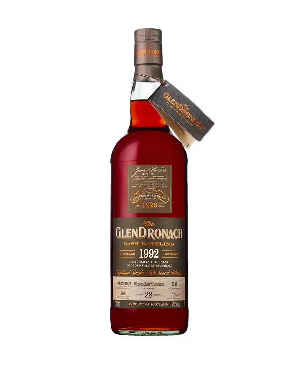 The Glendronach Single Cask 28 year 1992 750ml
