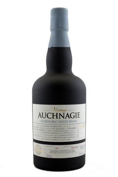 Lost Distillery Auchnagie Vintage Blended Malt Scotch Whiskey 750 ml