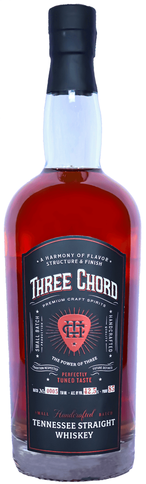 Three Chord Small Batch Handcrafted Tennessee Straight Whiskey 750 ml