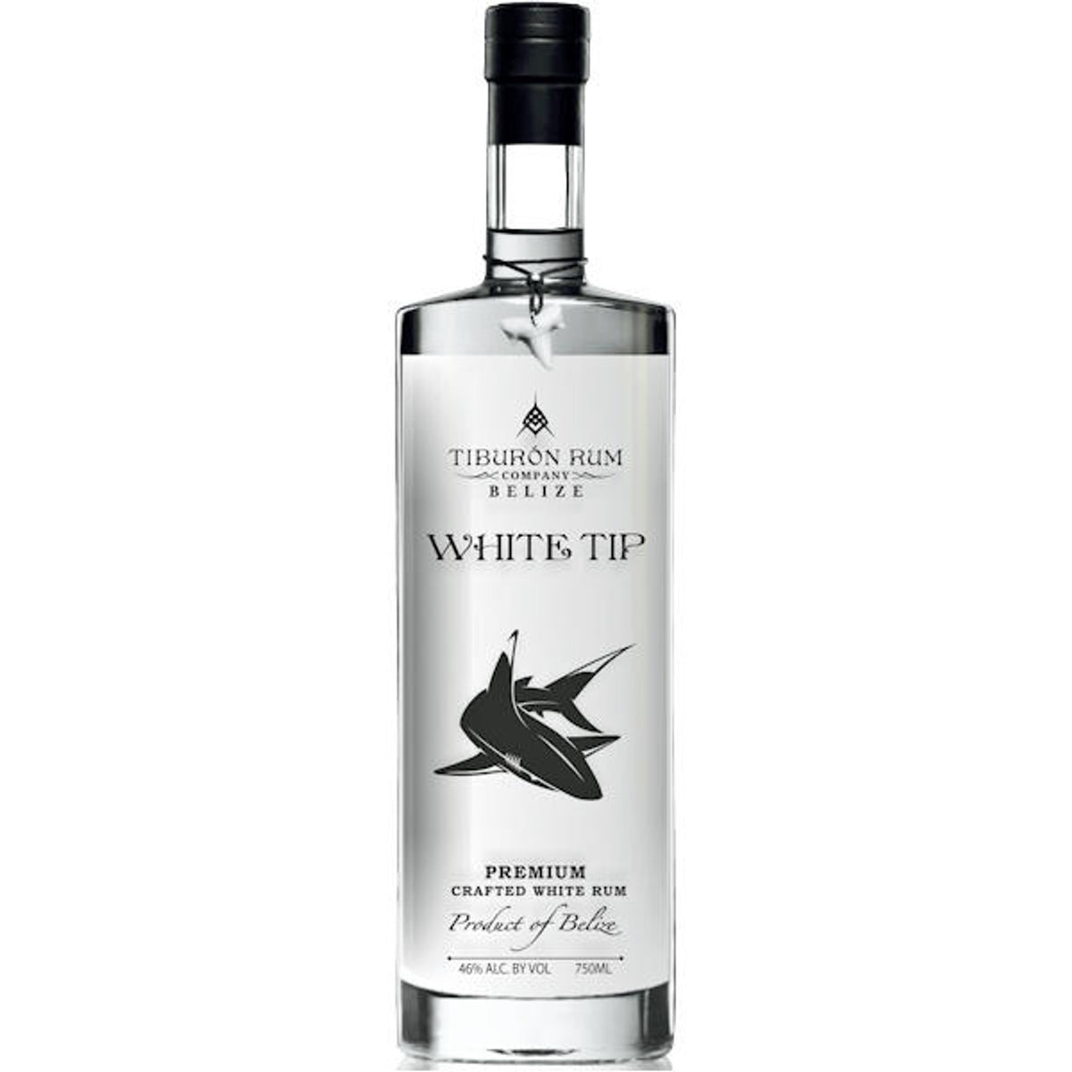 Tiburon Rum White Tip Pemium Crafted Overproof White Rum 750 ML