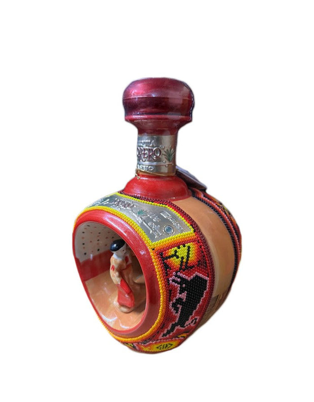Torero Tequila Huichol (Matador Beaded Bottle) Repo 80 proof 750ml