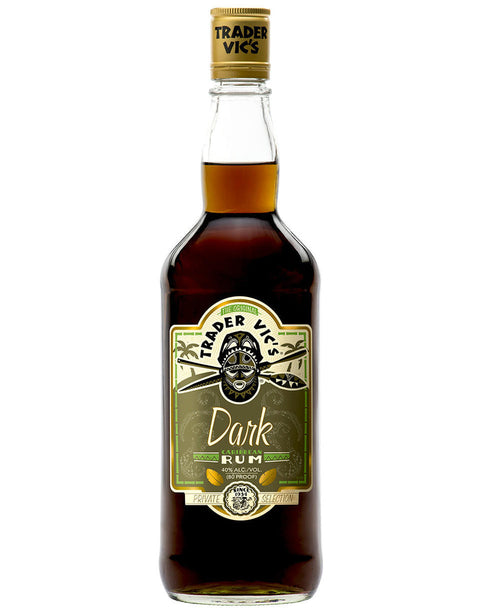 Trader Vics Caribbean Dark Rum 750ml