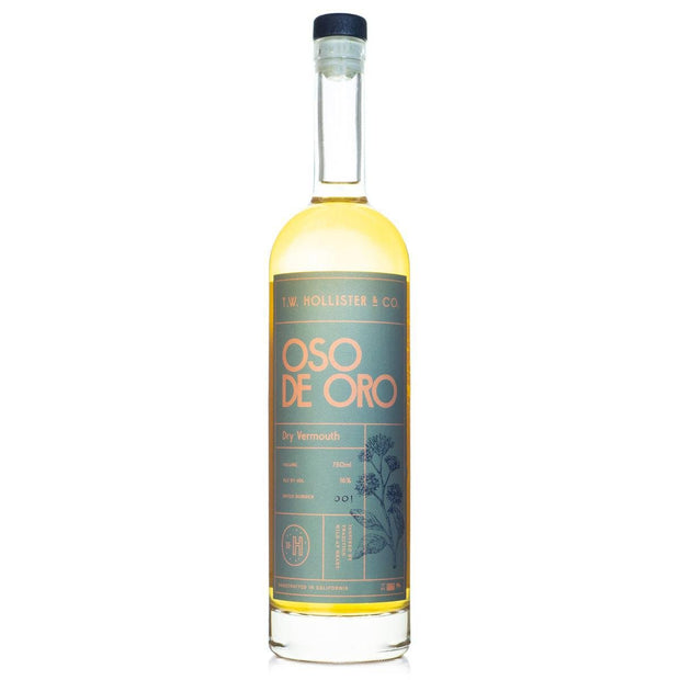 T.W. Hollister & Co. Oso de Oro Dry Vermouth 750 ml