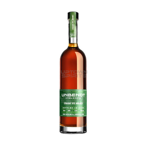 Unbendt Unblended Straight Rye Whiskey 750 ml