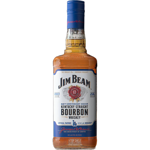 Jim Beam LA Dodgers Kentucky Straight Bourbon 750 ml