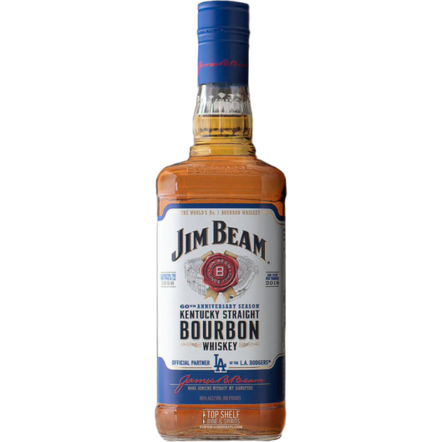 Jim Beam LA Dodgers Kentucky Straight Bourbon 750 ml