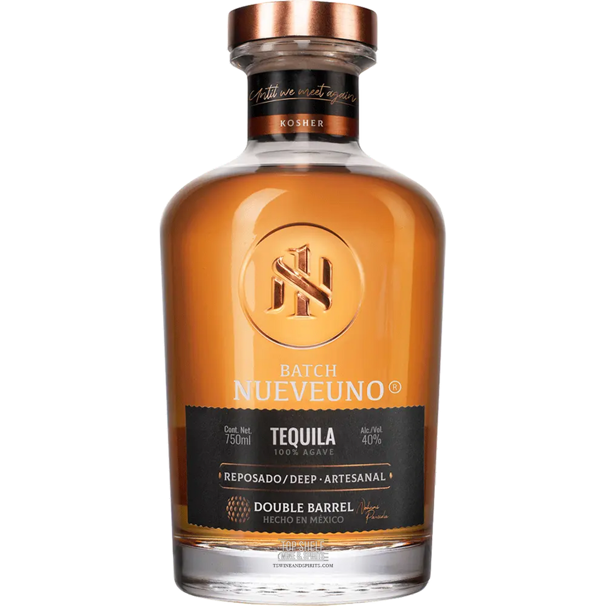 Nueveuno Tequila Reposado Deep Double Barrel 750 ml