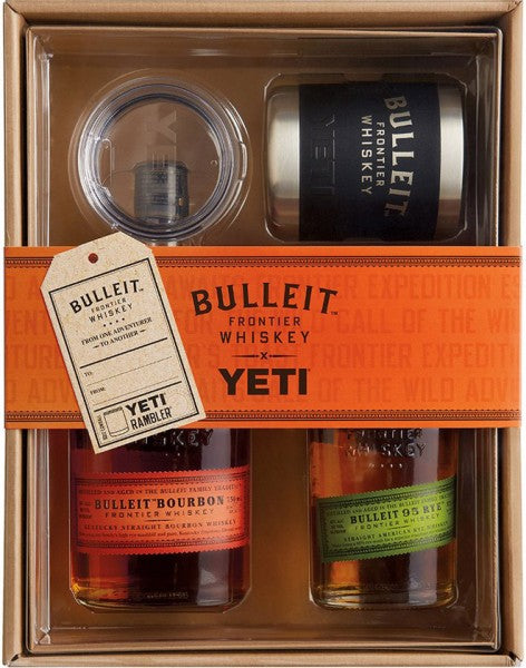 Bulleit Yeti set 750 ml + 375 ml