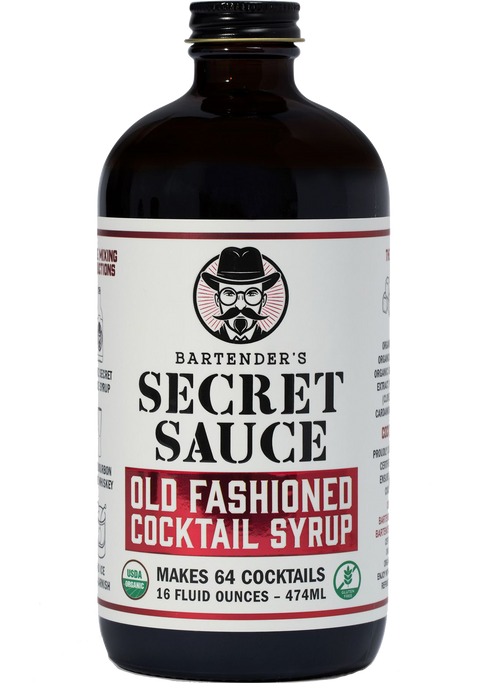 Bartender's Secret Old Fashioned Cocktail Syrup 474ml