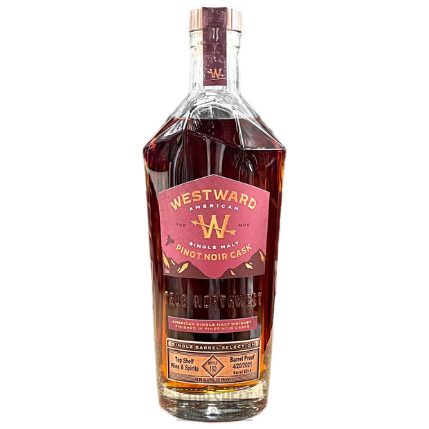 Westward Top Shelf Private Selection Pinot Noir Cask Single Barrel Selection 2021 750 ml