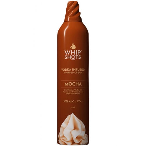 Whip Shots Mocha Vodka Infused Whipped Cream 375 ML