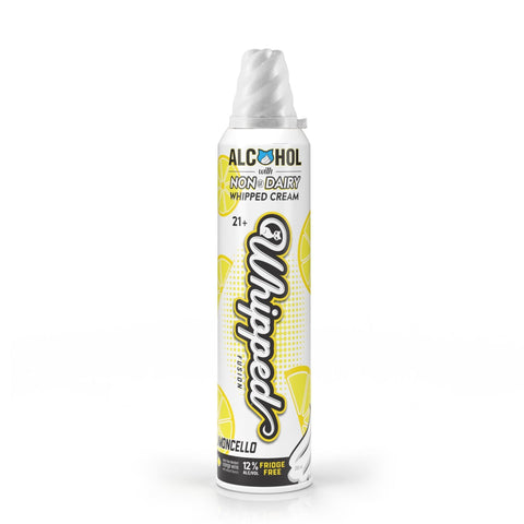 Whipped Fusion Limoncello Alcohol-Infused Whipped Cream 200ml can