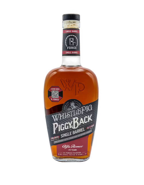 WhistlePig X Alfa Romeo PiggyBack Single Barrel  Small Batch 750ml