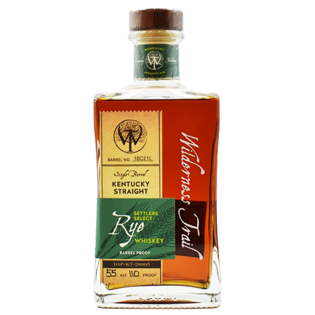 Wilderness Trail Rye Whiskey Single Barrel 750ml