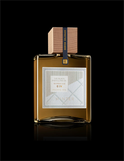 The Block Distilling Co Winter Barreled Gin 750 ml