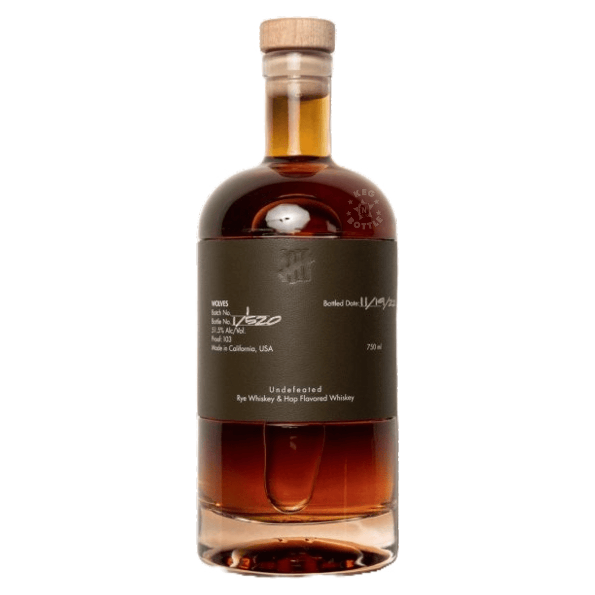 Wolves x Undefeated Signature Blend Whiskey 750ml
