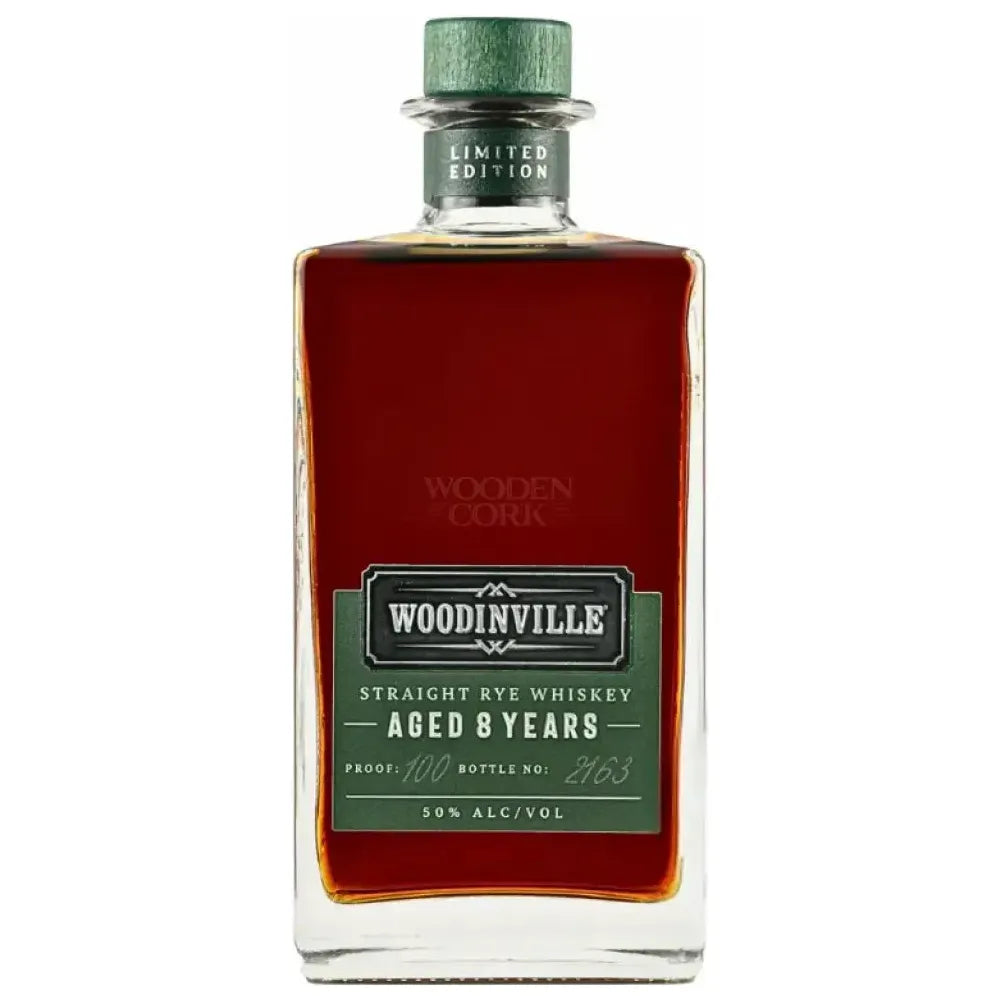 Woodinville 8 Year Old Straight Rye Whiskey 750ml bottle