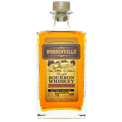 Woodinville Straight Whiskey Private Select The Bourbon Enthusiast (Proof 116.96) 750 ml