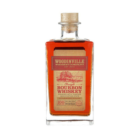 Woodinville Straight Bourbon Whiskey Applewood Staves 750ml