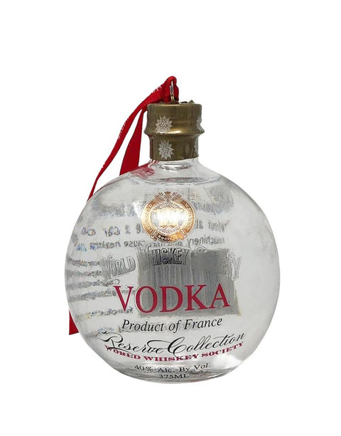 World Whiskey Society Christmas balls Vodka 375 ml