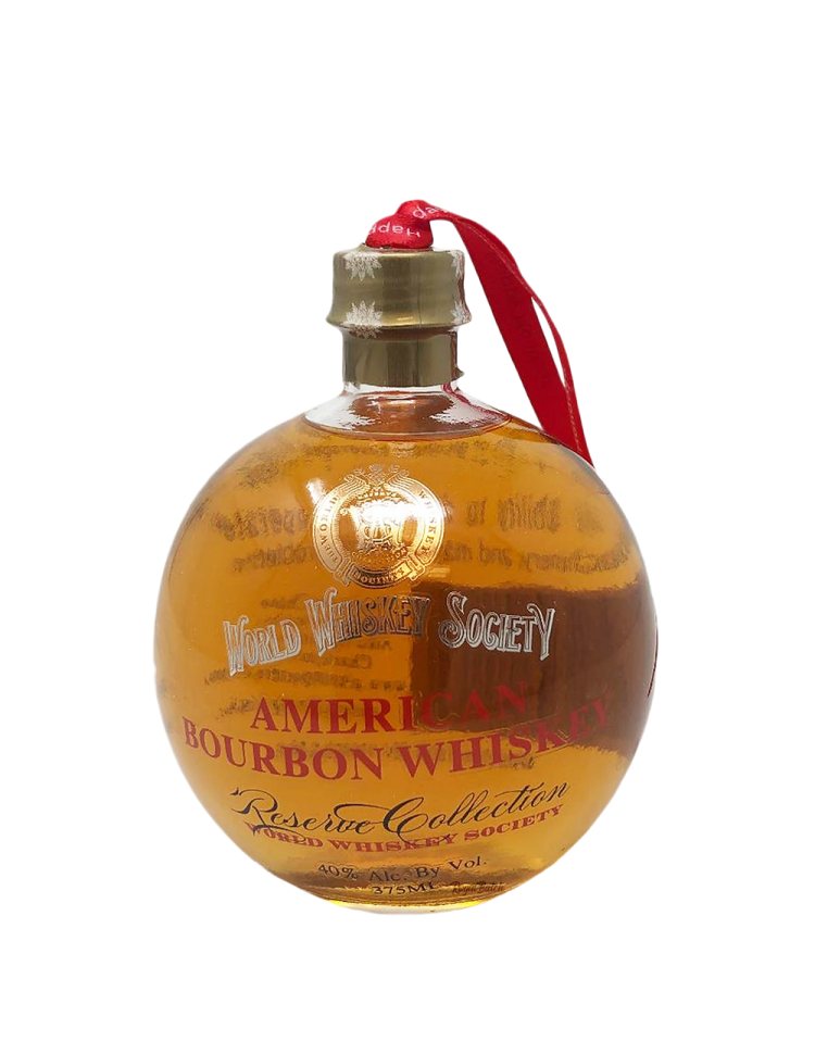 World Whiskey Society Christmas Balls Whiskey 80 proof 375ml