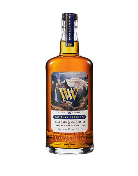 Wyoming National Parks No 2 Limited Edition Small Batch Straight Bourbon 750 ml