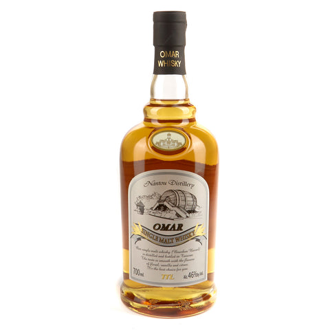 Nantou Distillery Omar Single Malt Whiskey Bourbon Barrel 700ml