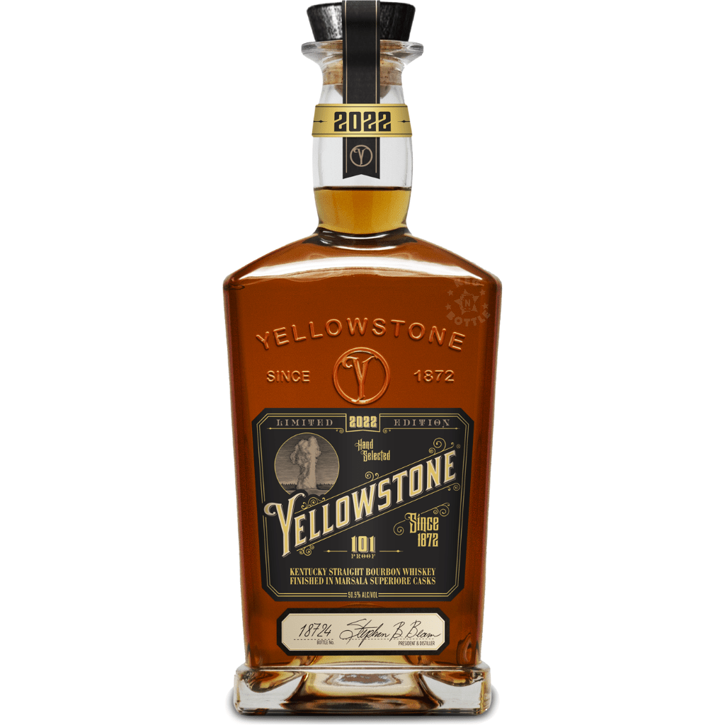 Yellowstone Limited Edition 2022 Marsala Superiore Cask Finish Bourbon 750ml bottle