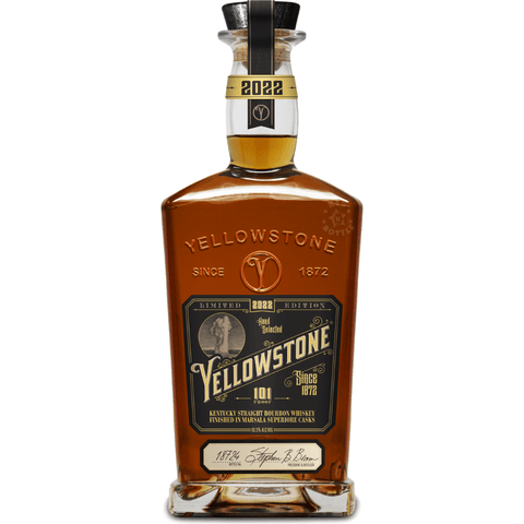 Yellowstone Limited Edition 2022 Marsala Superiore Cask Finish Bourbon 750ml bottle