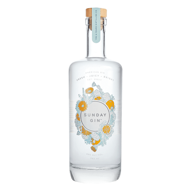 You & Yours Distilling Co Sunday Gin 750 ml