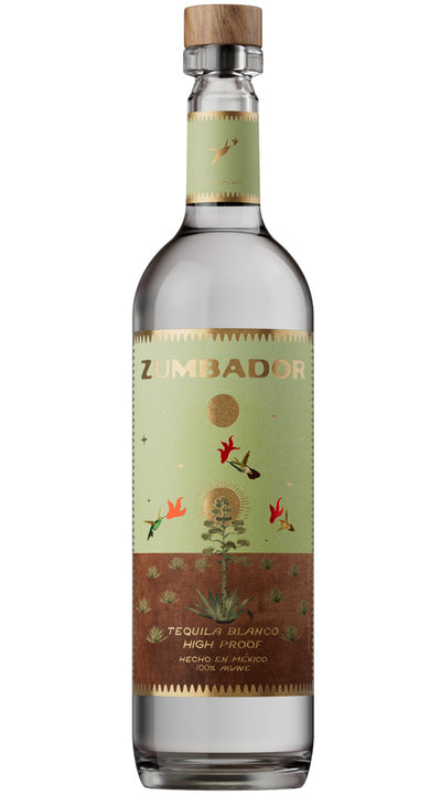 Zumbador Tequila Blanco High Proof 750ml bottle