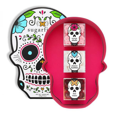 Sugarfina Sugar skulls 3 pcs candy bento box