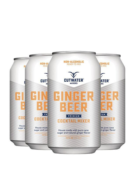 Cutwater Cocktail Mixer Ginger Beer (4 Cans) 12 oz