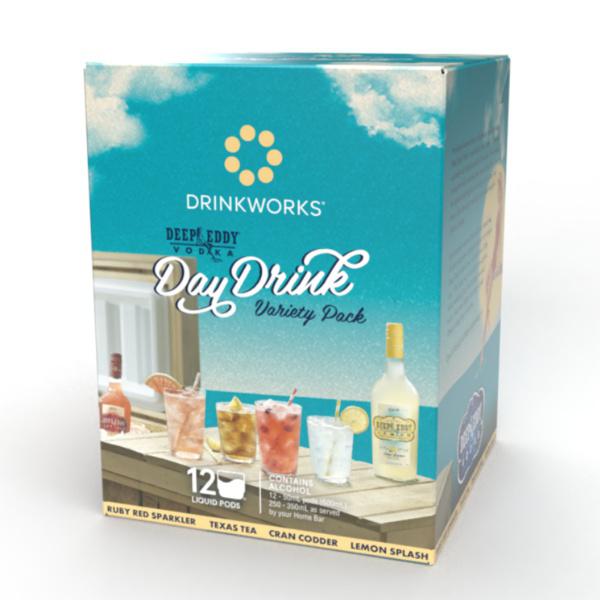 DrinkWorks Day Drink Deep Eddy Variety Pack Vodka (12pack)