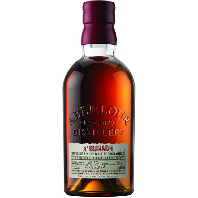 Aberlour Abunadh Cask Spanish Oloroso Sherry Butts Highland Single Malt Scotch