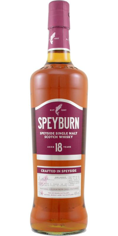 Speyburn 18 years single malt