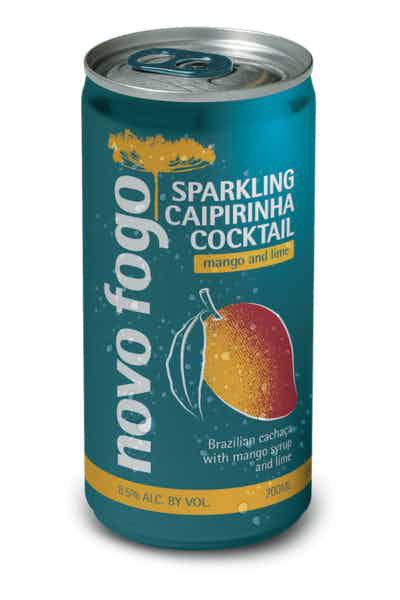 Novo Fogo Sparkling Caipirinha Cocktail Mango and Lime (4 Pack)