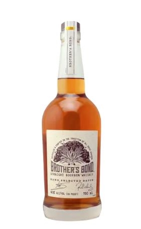 Brother's Bond Straight Bourbon Whisky Hand Selected Batch 80 Proof