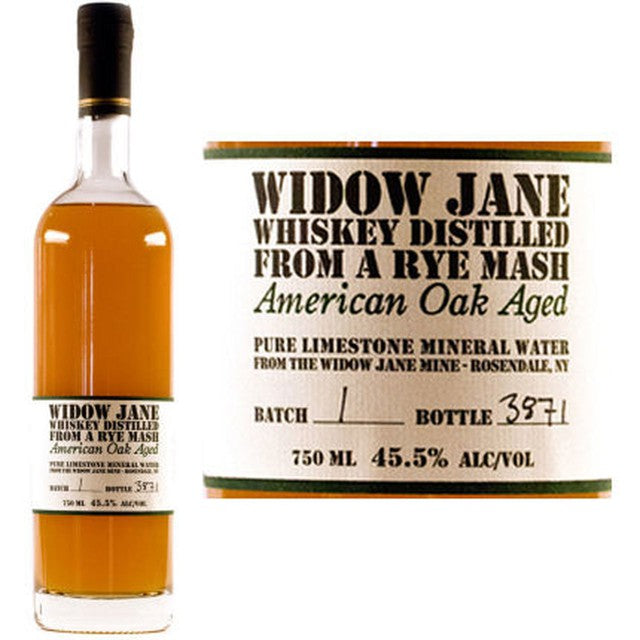 Widow Jane Rye American Oak Aged