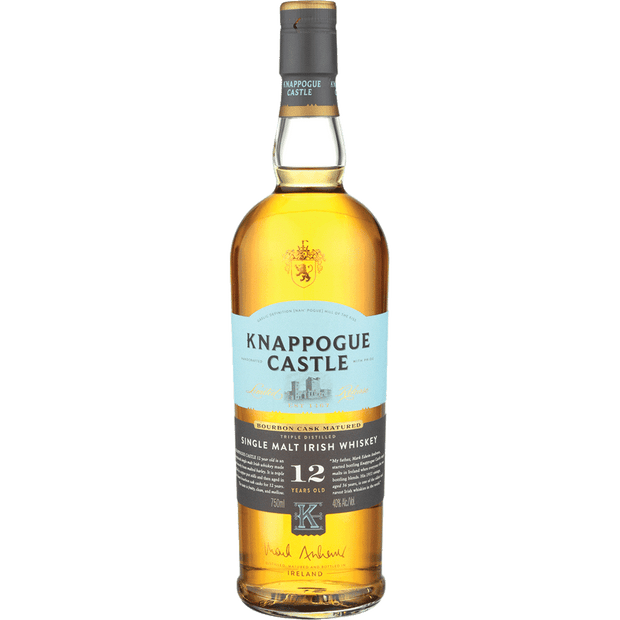 Knappogue Castle California Barrel Select  Limited Release Single Malt Irish Whiskey 12 year 750 ml