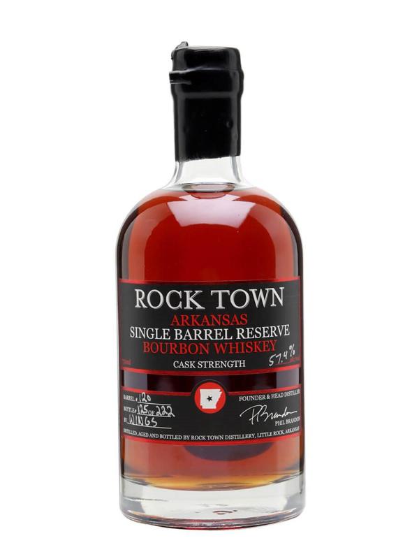 Rock Town Single Barrel Rye Whiskey Single Cask Taster's Club Arkansas Reserve (Barrel # 197)