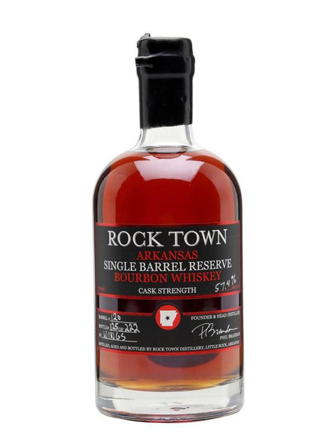Rock Town Single Barrel Rye Whiskey Single Cask Taster's Club Arkansas Reserve (Barrel # 197)