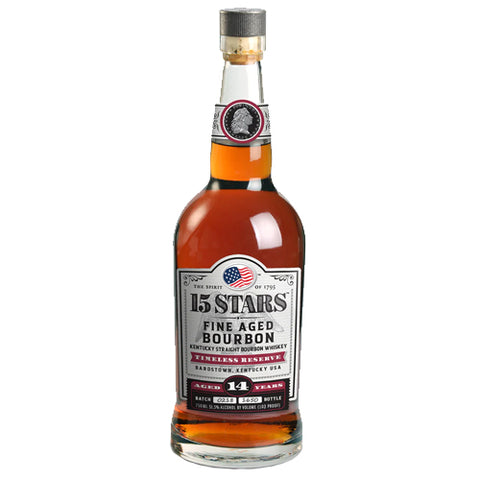 15 Stars Fine Aged Bourbon Timeless Reserve 14 year 750 ml