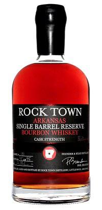 Rock Town Single Barrel Cask Strength Straight Bourbon Whiskey Taster's Club Small Batch (Barrel #50) Aged 36 months