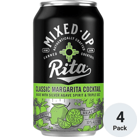 Mixed Up Classic Margarita 4pk 12 fl oz