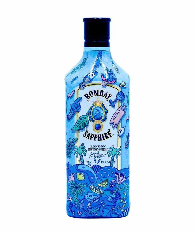Bombay Sapphire London Dry Gin Limited Edition Steven Harrington